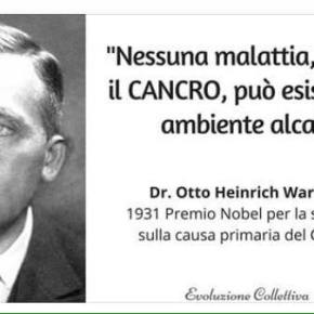 1931, Premio Nobel per la MEDICINA per il DR. Warburg per aver scoperto la causa principale del cancro! Ma oggi negano e deridono chi divulga la verità!!